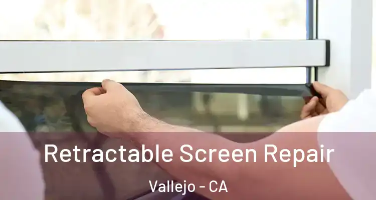  Retractable Screen Repair Vallejo - CA